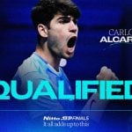 Carlos Alcaraz qualifies for the 2025 Nitto ATP Finals