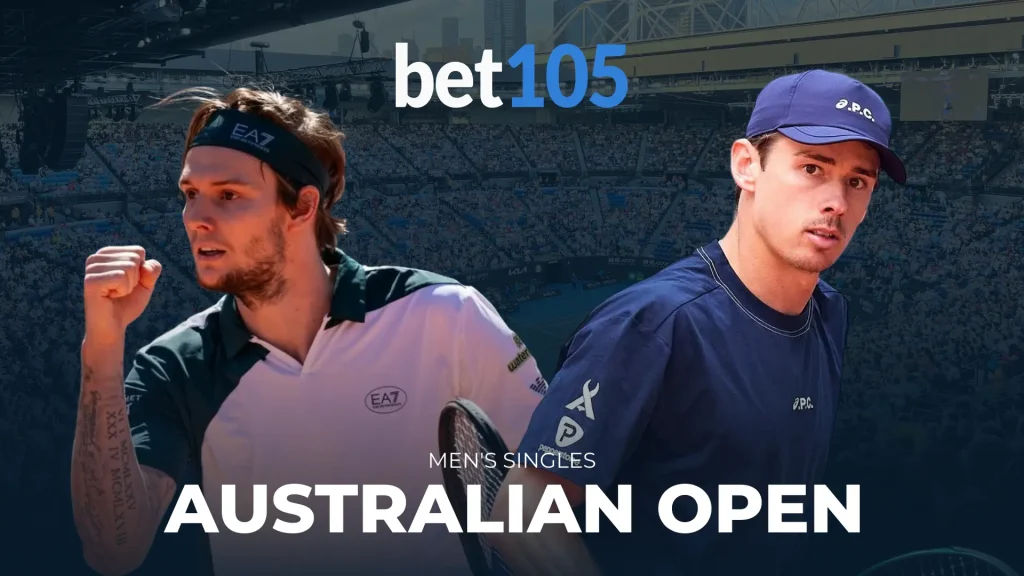 Alexander Bublik vs. Alex de Minaur Australian Open Men's Singles 4th Round Jan. 25, 2026