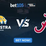 (5) Texas Tech Red Raiders vs. (4) Alabama Crimson Tide March Madness 2026 prediction on bet105