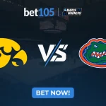 Iowa Hawkeyes vs Florida Gators March Madness 2026 Second Round prediction on bet105