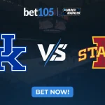 (8) Utah State Aggies vs. (1) Arizona Wildcats March Madness 2026 prediction on bet105