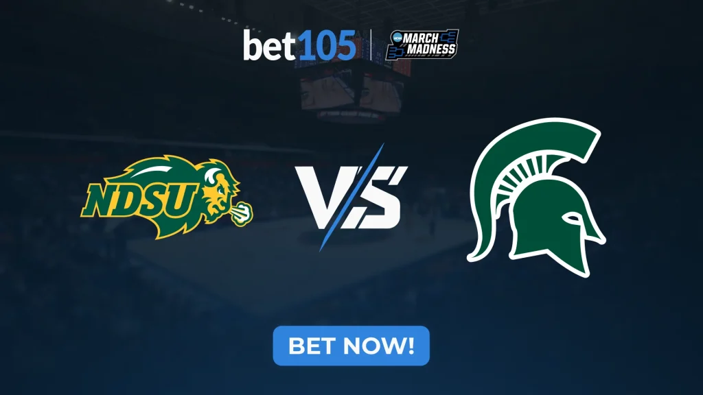 North Dakota State Bison vs Michigan State Spartans March Madness 2026 prediction