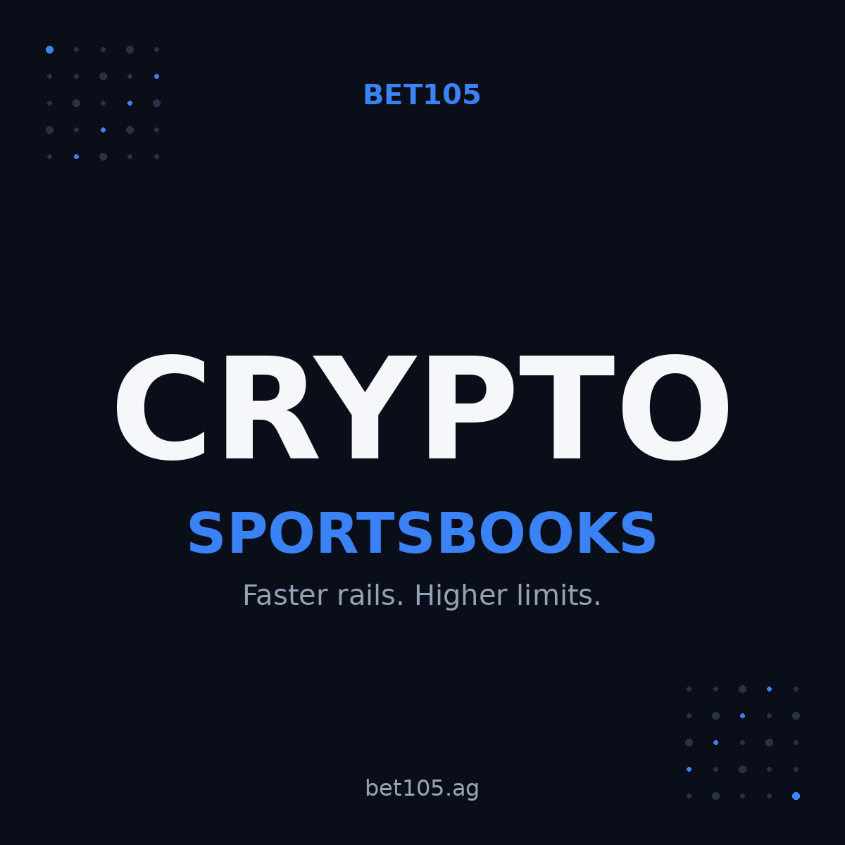 Crypto Sportsbooks — faster rails, higher limits