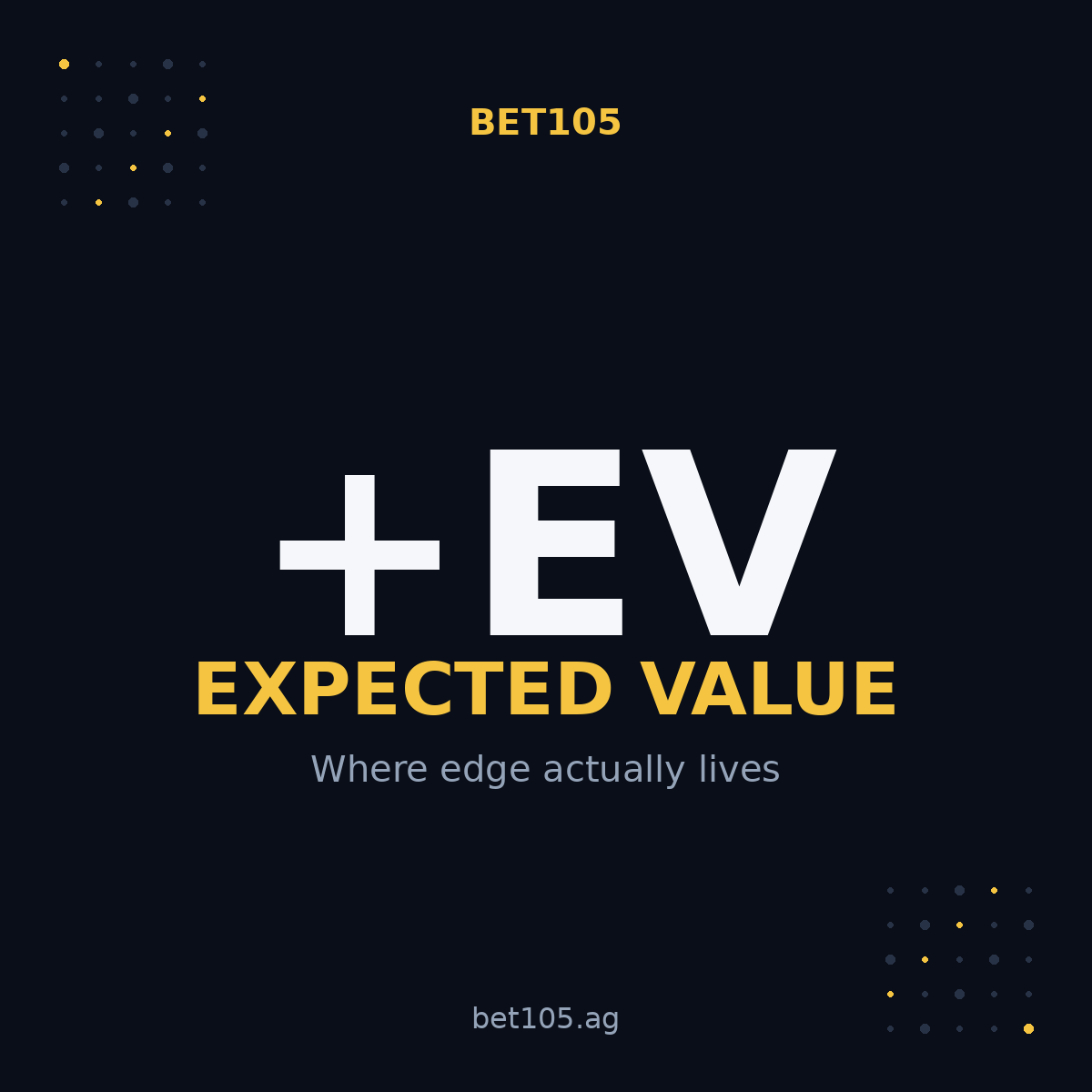 +EV Betting — where edge actually lives