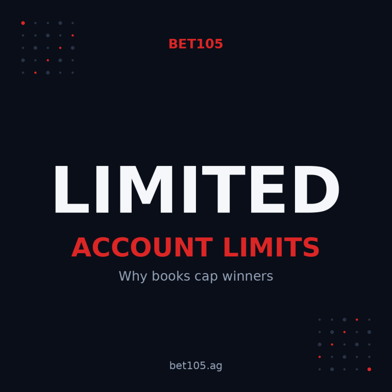 Sportsbook Account Limits — why winning bettors get capped